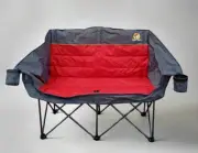 Buc-ee's Tailgate Double Wide Sofa Padded Chair Camping Backyard Poolside Party