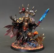 Warhammer 40K Chaos Space Marines Abaddon The Despoiler Games Workshop Painted