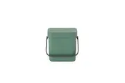 Sort & Go Waste Bin (Fir Green) - 3 Litre