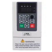 1.5KW Single Phase to 3 Phase Variable Frequency Converter Inverter