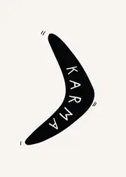 [Namly Design] Poster - Karma Boomerang