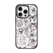 iPhone 16 Pro Impact Case MagSafe Compatible Bow Coquette Stickers