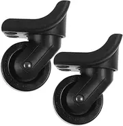 TEMPNAP 1Pair Caster Replacement Luggage Wheels for Suitcase Mute Design for Travel Bags and Luggage Accessories Durable Suitcase Caster Wheels
