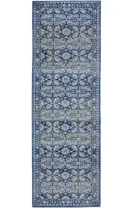 Mirage 358 Navy Runner By Rug Culture-400X80CM - RUNNER
