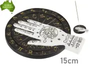 15cm Hamsa Palmistry Phrenology Hand Incense Burner Holder Ornament Statue Gift