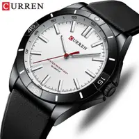 在飛比找蝦皮商城優惠-全新 CURREN 男士手錶原裝正品夜光指針矽膠錶帶時尚簡約