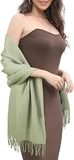 [EXTREE] Women Shawl Wrap Scarf Pashmina Wedding Christmas Birthday Gifts Idea Large Soft Stole