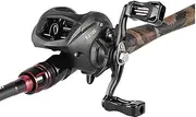 LLEIIshen Fishing Rod and Reel Combos 1.98M Carbon Fiber Pole 12+1BB 6.3:1 Baitcasting Fishing Reel Sets Drag Power 8KG Tackle/1392