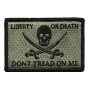 VELCRO® BRAND Fastener Morale HOOK PATCH Calico Jack DTOM Foliage 3x2"