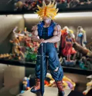 25Cm/9.84In Anime Dragon Ball Z Trunks Figurine Future Trunks Action Figures MPV