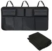 Naisfei Car Trunk Organizer and Storage, Car Hanging Boot Organisers with 8 Enlarged Pockets,Car Trunk Organizer，Backseat hanging Bag, Car Boot Tidy Storage Bag