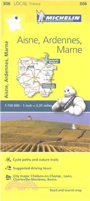 在飛比找三民網路書店優惠-Michelin France Aisne, Ardenne