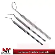 Dental Tooth Scraper Tartar Removing Calculus Plaque Remover Mouth Mirror Handle