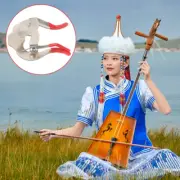 Horsehead Fiddle Accessories Morin Khuur Metal Tool Mute for Violin