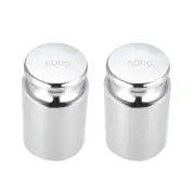 2pcs Calibration Balance Weight 500g M1 Chrome Plated Steel for Digital Scales