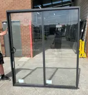 2100h x 1810w NEW Sliding Door Textura® Monument Grey SF or FS Single Glazed