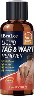 Wart Remover Freeze Off, Fast Acting Liquid Skin Tag Remover with 12% Salicylic Acid, Maximum Strength Wart Remover