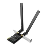TP-Link Archer TX20E AX1800 Wi-Fi 6 Bluetooth 5.2 PCIe Adapter, 1201 Mbps@5G, 574 Mbps@2.4G