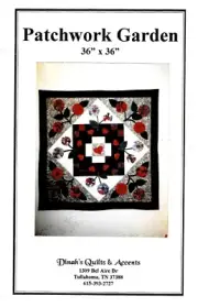 Dinah's Quilts & Accents Wall Hanging Quilt Kit 36” x 36” - "Patchwork Garden"