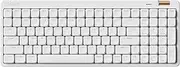 Flow Lite 100 Keys Low Profile Mechanical Keyboard, Swappable Rechargeable Wireless Keyboard with 2.4G Receiver, Bluetooth and Wired Connection for Windows, Mac/Spector Linear Switches (Off-White)