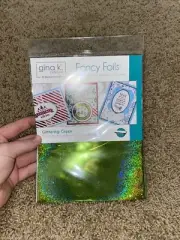 Gina K Designs Fancy Foil 6"X8" 12/Pkg-Glittering Green