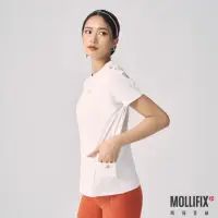 在飛比找momo購物網優惠-【Mollifix 瑪莉菲絲】抗菌側口袋短袖上衣、瑜珈服、瑜