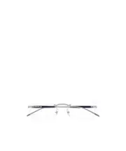 Montblanc Eyewear Rectangular Frame Glasses 55 White