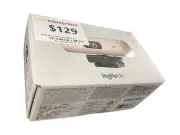 Logitech Brio 500 Full HD Webcam with Auto Light Correction Pink Sealed 430444