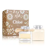在飛比找ETMall東森購物網優惠-Chloe 同名淡香精 50ML禮盒(淡香精50ML+身體乳
