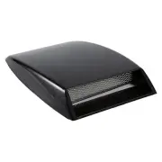 Car Decor Air Flow Intake Scoop Bonnet Vent Cover Hood Black