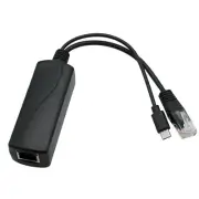 Active PoE Splitter Power Over Ethernet 48V to 5V 2A Micro USB Adapter Cable