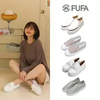 在飛比找momo購物網優惠-【FUFA Shoes 富發牌】流行平底/厚底懶人鞋（4款任