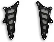 Compatible With Toyota CHR Hatchback 2017-2020 White Orange Set Kit Daylight Front Garnish White Light(Blue)