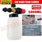 Soap Foam Snow Cannon 1L Bottle Max 3000psi Pressure Washer for Karcher K1-K7 AU