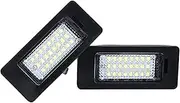 DEMULAX LIGHT License Number Plate Light Lamp 12V 6000K White, for BMW, E39 E82 E90 X5 X6 Car Lighting Lamp 63267165646 63267193293 Car Number Plate Light
