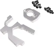 Generic Replacement Motor Mount Holder for RC Vehicles /12 124019 and 1/14 144001, Silver