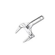 Adjustable Spanner Wrench Short Shank Large Openings