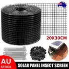 30m Solar Panel Bird Proofing KIT Stainless Steel Mesh / 100 Aluminium Fasteners