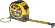STANLEY FATMAX 2M (13mm wide) Keychain Tape Measure