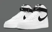 Nike Air Force 1 '07 High White Black CT2303-100 Men's 13 Sneakers Shoes Trainer