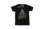 Beetlejuice Womens/Ladies Faded Pose Cotton Boyfriend T-Shirt (Black) - UTBI14429
