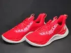 Under Armour Team Curry 10 Men Size 13 Basketball Red White Shoe 3026624-600 NBY