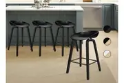ALFORDSON 4x Kitchen Bar Stools Bar Stool Counter Wooden Chairs
