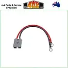 Hulk 4x4 Anderson Style Plug 50a to 2x8mm Ring Terminal Cable Assembly 400mm