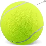GANAZONO Tennis Ball for Dogs 9.5 inch Pet Playing Balls with Inflating Needles Easy Catching Balls for Pets Outdoor Sports