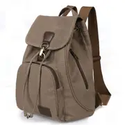 Women Canvas Student Laptop Bag Backpack