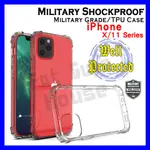 IPHONE X XS XR 11 PRO MAX TPU SHOCKPROOF SOFT CASE