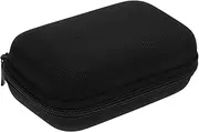 Compact Hard Organizer Pouch for Mini Printer External Hard Friendly Storage Case Protective Eva Bag for Cables Accessories Black