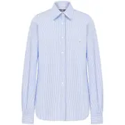 [Moschino] Moschino Striped Shirt 40 IT BLUE/WHITE