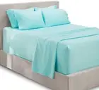 Bed Sheets, Luxury Soft 6 Piece Bed Sheet Set Extra Deep Pocket Fitted Sheets Fi